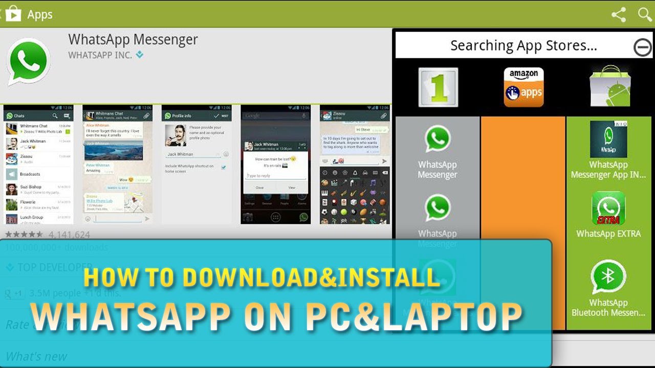 Download And Install Whatsapp For Laptop - treedating